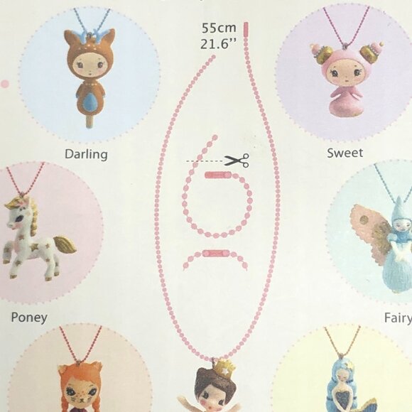 Djeco Lovely Charms Necklace Ballerina New in Box - Picture 9 of 9